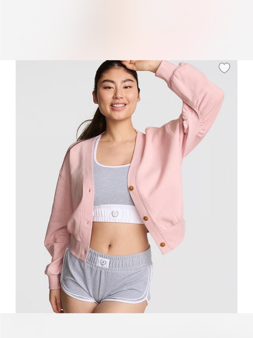 PINK Victoria's Secret Cardigan and Skort Set in Pink.